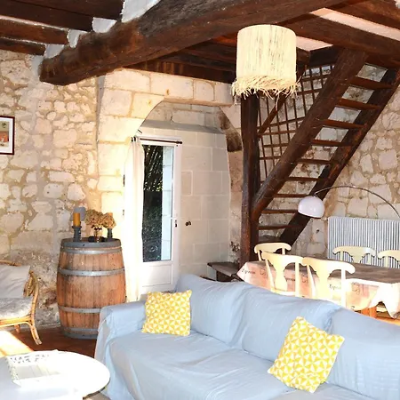 La Poitevinière, Jardin, Barbecue, Proche Saumur, 7 Couchages Hébergement de vacances *
