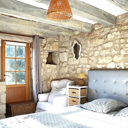 Ferienhaus La Poiteviniere, Jardin, Barbecue, Proche Saumur, 7 Couchages