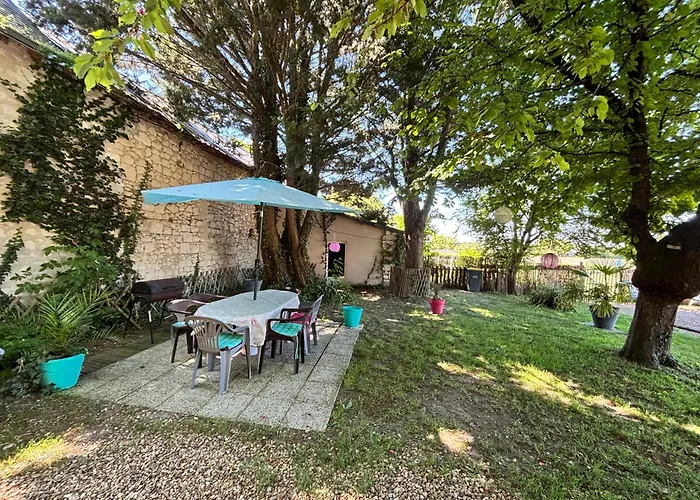 La Poitevinière, Jardin, Barbecue, Proche Saumur, 7 Couchages Neuillé