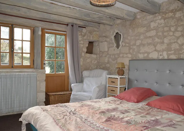 La Poitevinière, Jardin, Barbecue, Proche Saumur, 7 Couchages *