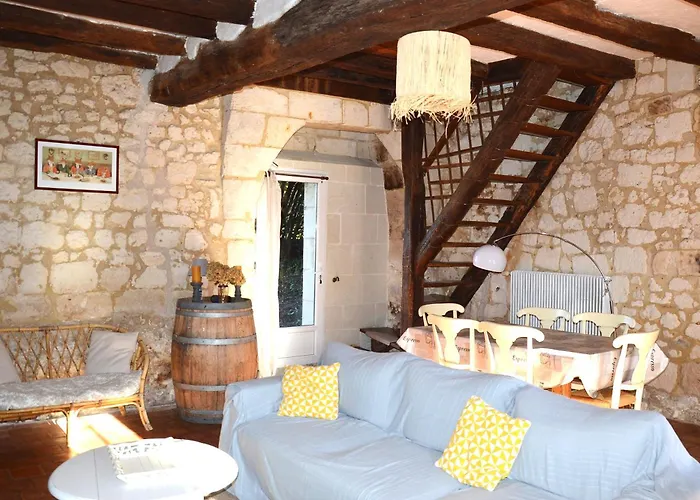 La Poiteviniere, Jardin, Barbecue, Proche Saumur, 7 Couchages Ferienhaus *