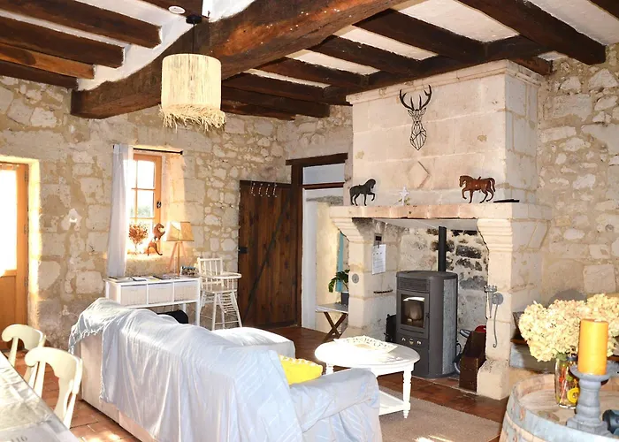 La Poiteviniere, Jardin, Barbecue, Proche Saumur, 7 Couchages *